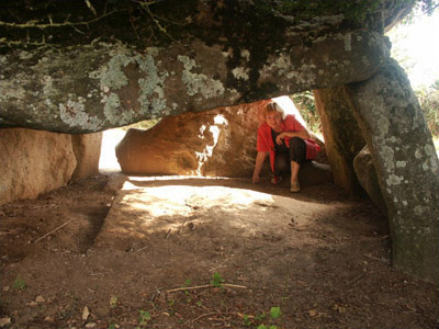 Click to enlarge. Dolmen and Elli
