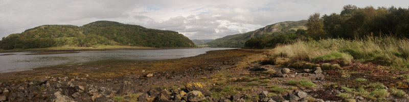 Anklicken zum Vergrern / Click for larger picture. Loch Feochan 17.9.04 near Oban 