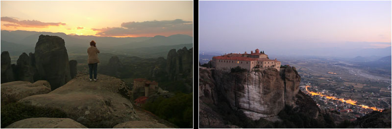 Rousanou und Agios Stefanos Klster / Rousanou and Agios Stefanos monasteries