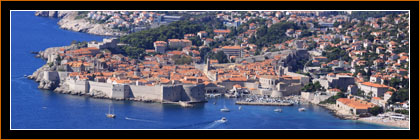 Panorama von Dubrovnik / Panorama of Dubrovnik