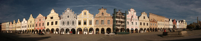 Anklicken zum Vergrern / Click for larger picture. Telc Panorama 10.2005