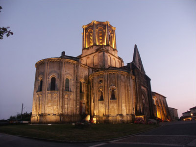 Vauvant Cathedral - night