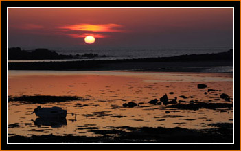 Sonnenuntergang  Sunset Île Grande, Côte de Granit Rose