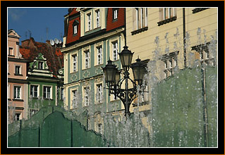 Wasserspiele, Breslau / Fountain in Wroclaw