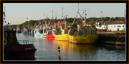 Leba, Der Hafen / The Harbour