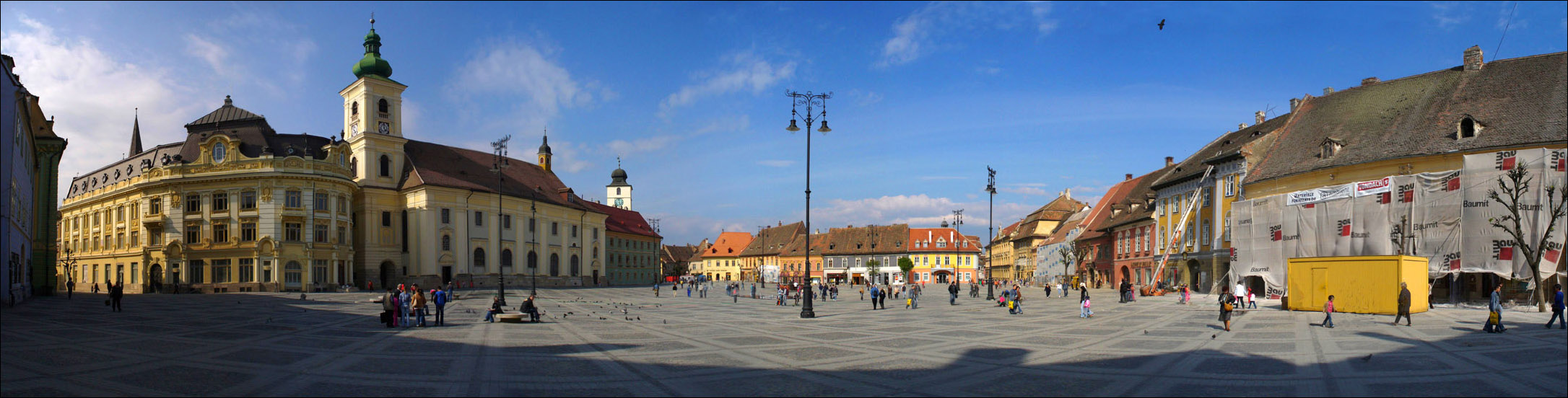 Hermannstadt (rum. Sibiu), 27.8.19, Das Rathaus, ritsch48