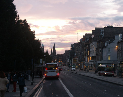 Princes Street 14.9.04 Edinburgh 