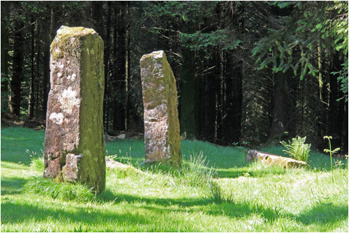 Kilmore Standing Stones, Dervaig, Mull