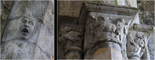Reliefs Marienkirche / Carvings St. Marys Church Iona